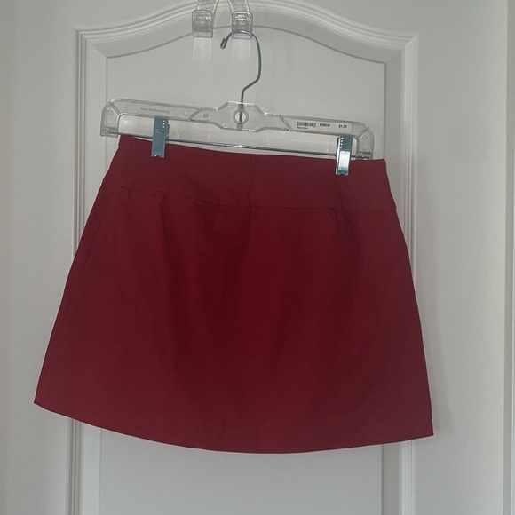 Red Urban Outfitters wrap skirt - Picture 4 of 6